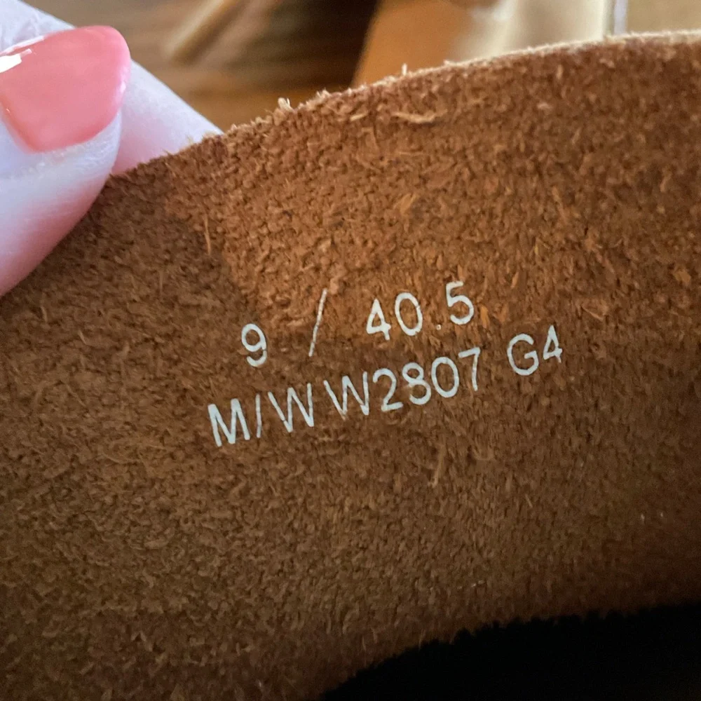 Born Suede Leather Tan Mid-Calf Women’s Boots, Sz 9 - Picture 7 of 14